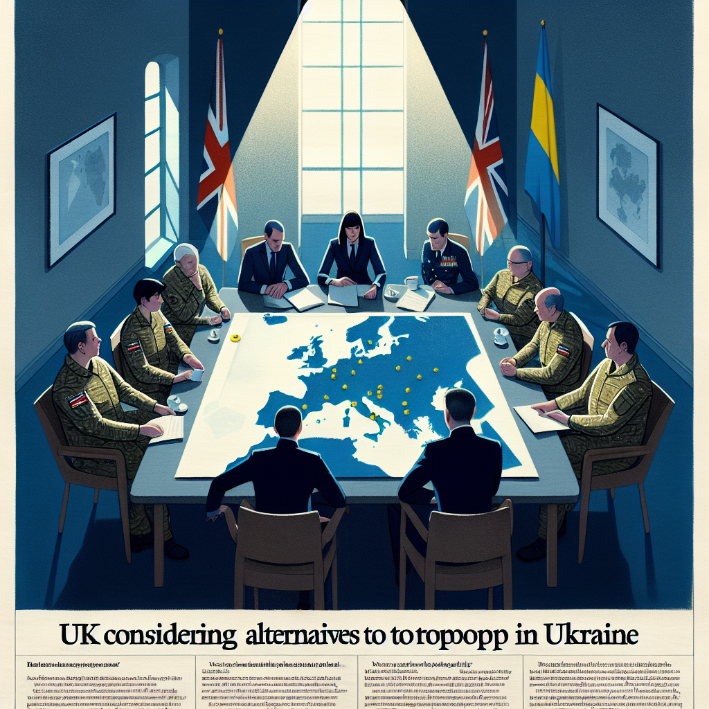 UK Considering Alternatives to Troop Deployment in Ukraine – The Times
