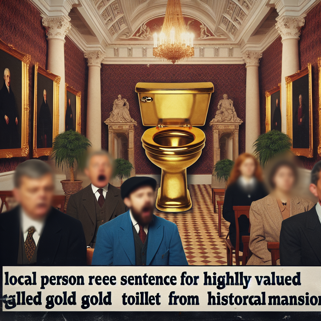 UK Man Sentenced for Theft of Gold Toilet Worth Rs 42.5 Crore from Blenheim Palace