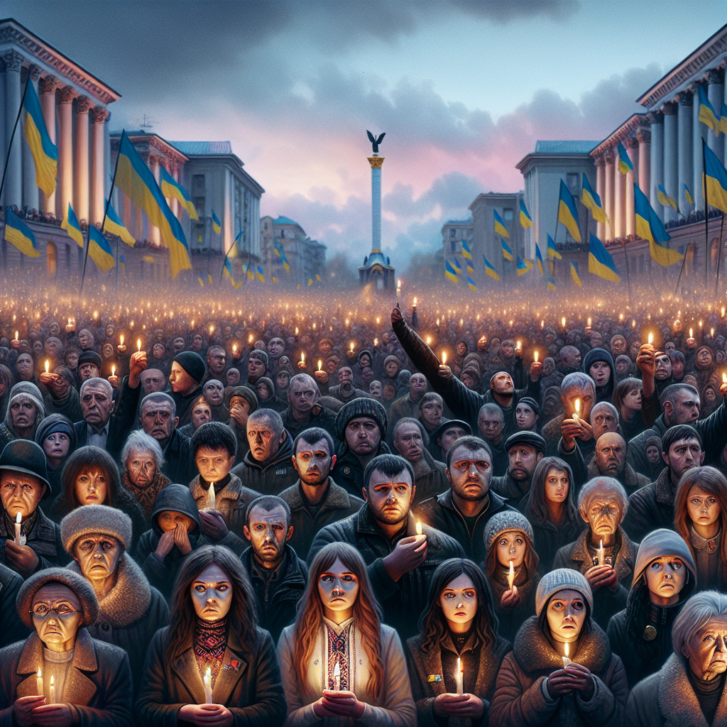 Ukraine Commemorates 3rd Year of Invasion Amid Uncertain Support