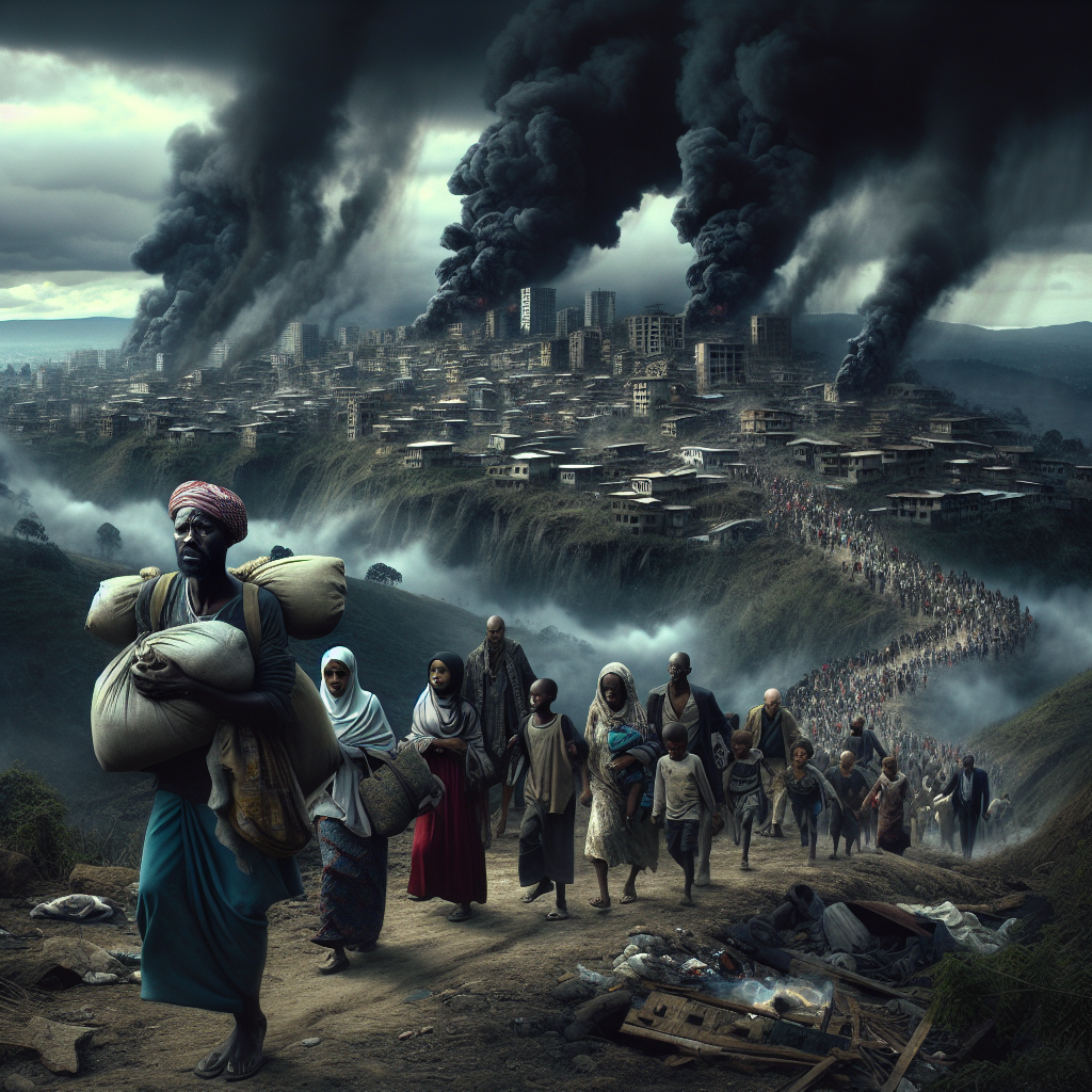 Uncertain Future Awaits Displaced Individuals Fleeing Goma in DR Congo