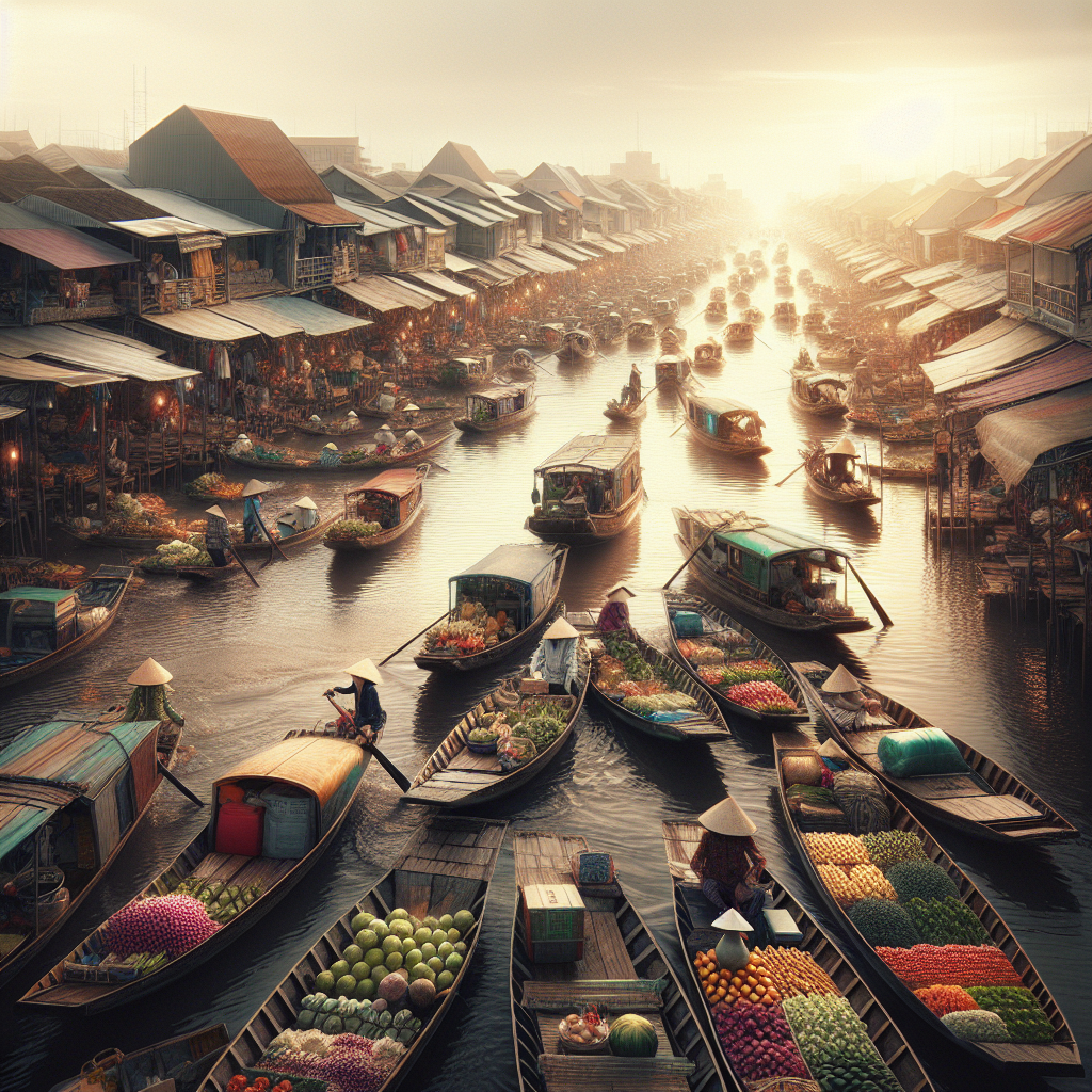 Uncertain Future Looms for Vietnam's Iconic Floating Markets as Onshore Life Prevails