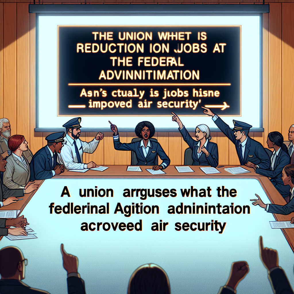Union Claims FAA Job Cuts Enhanced Air Safety