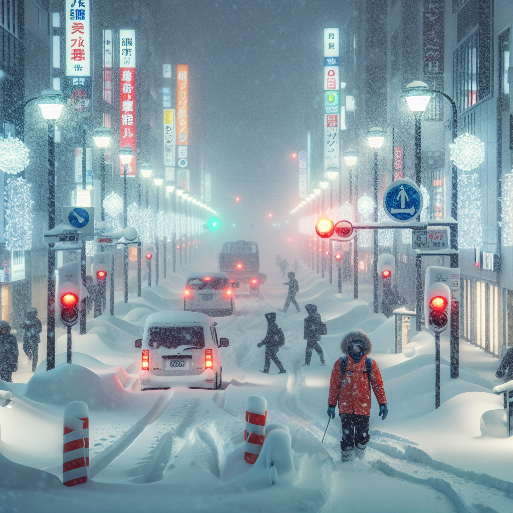 Unprecedented Snowfall Causes Chaos in Hokkaido, Japan