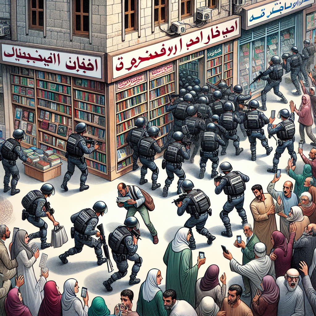 Uproar as Israeli Police Conduct Raids on Renowned Palestinian Bookstores