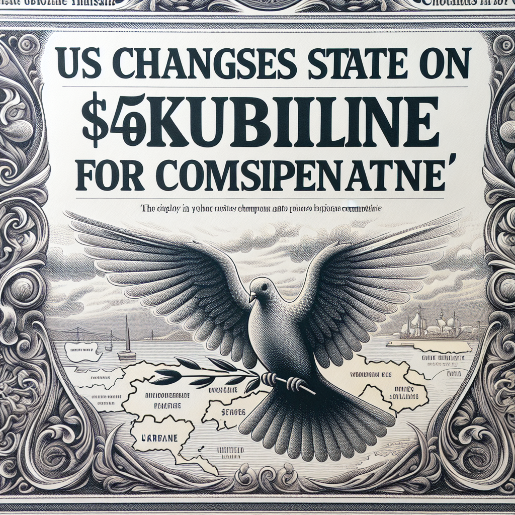 US Changes Position on Ukraine Conflict, Pursues $500 Billion in Compensation