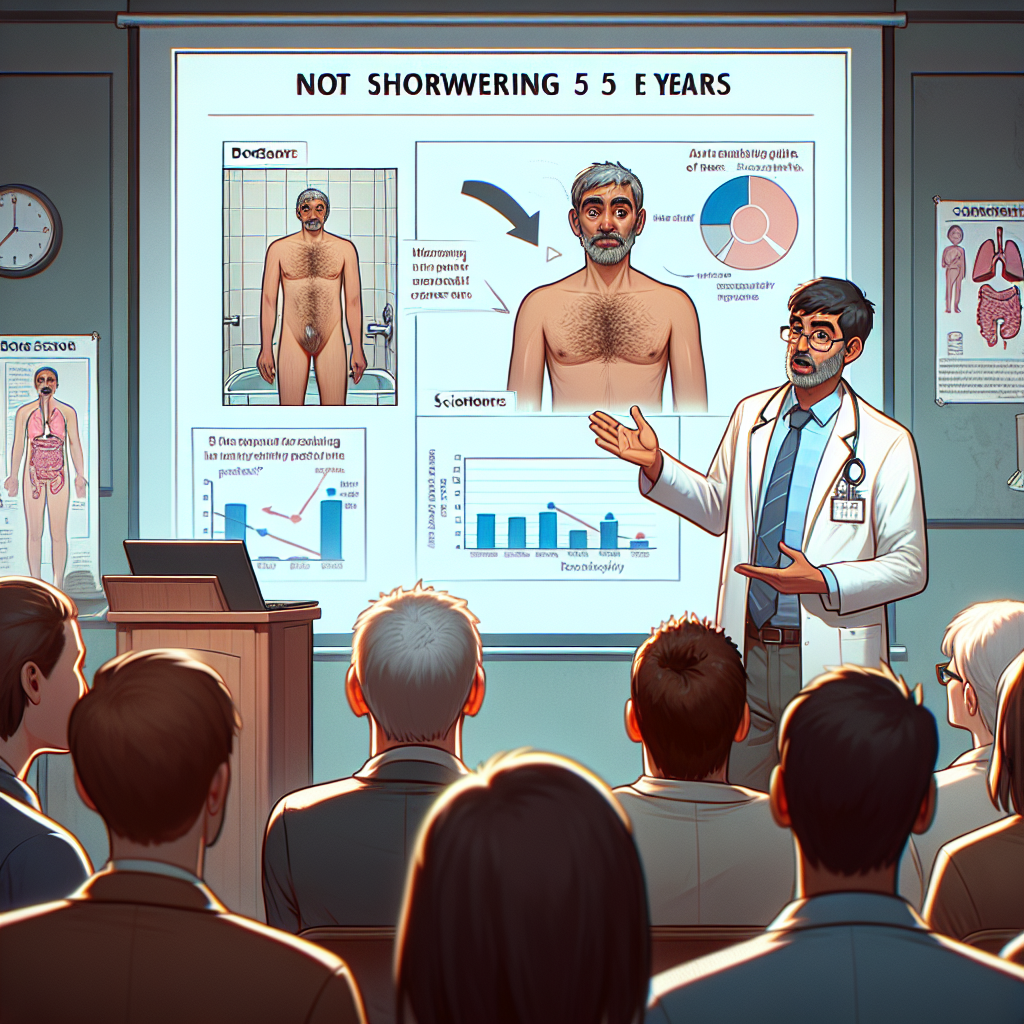 US Doctor Reveals Why He Hasn't Showered in 5 Years