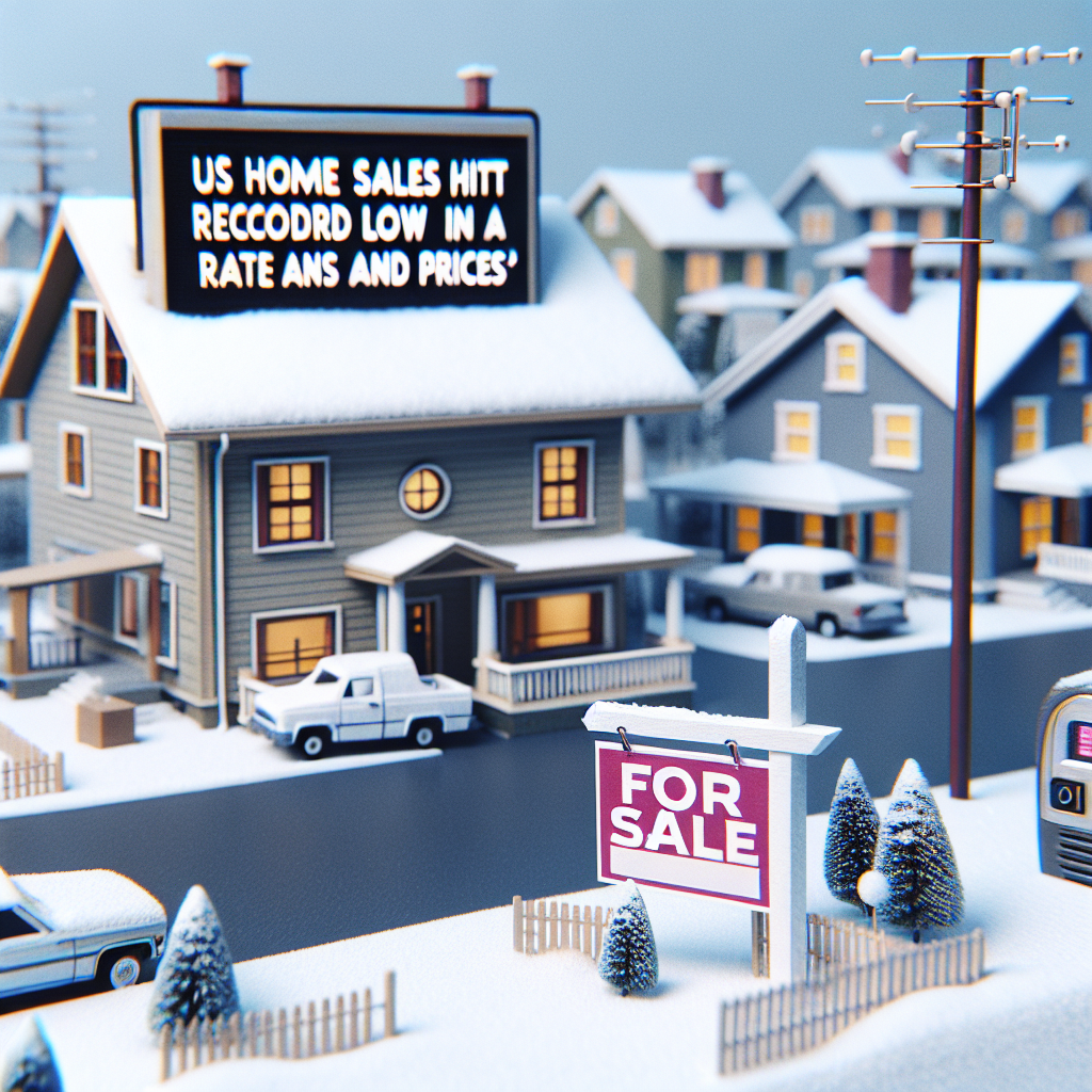 US Home Sales Hit Record Low in January Due to Rates and Prices