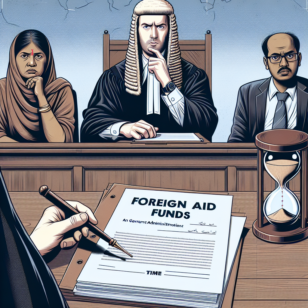 US Judge Sets Deadline for Trump Administration to Disburse Foreign Aid Funds