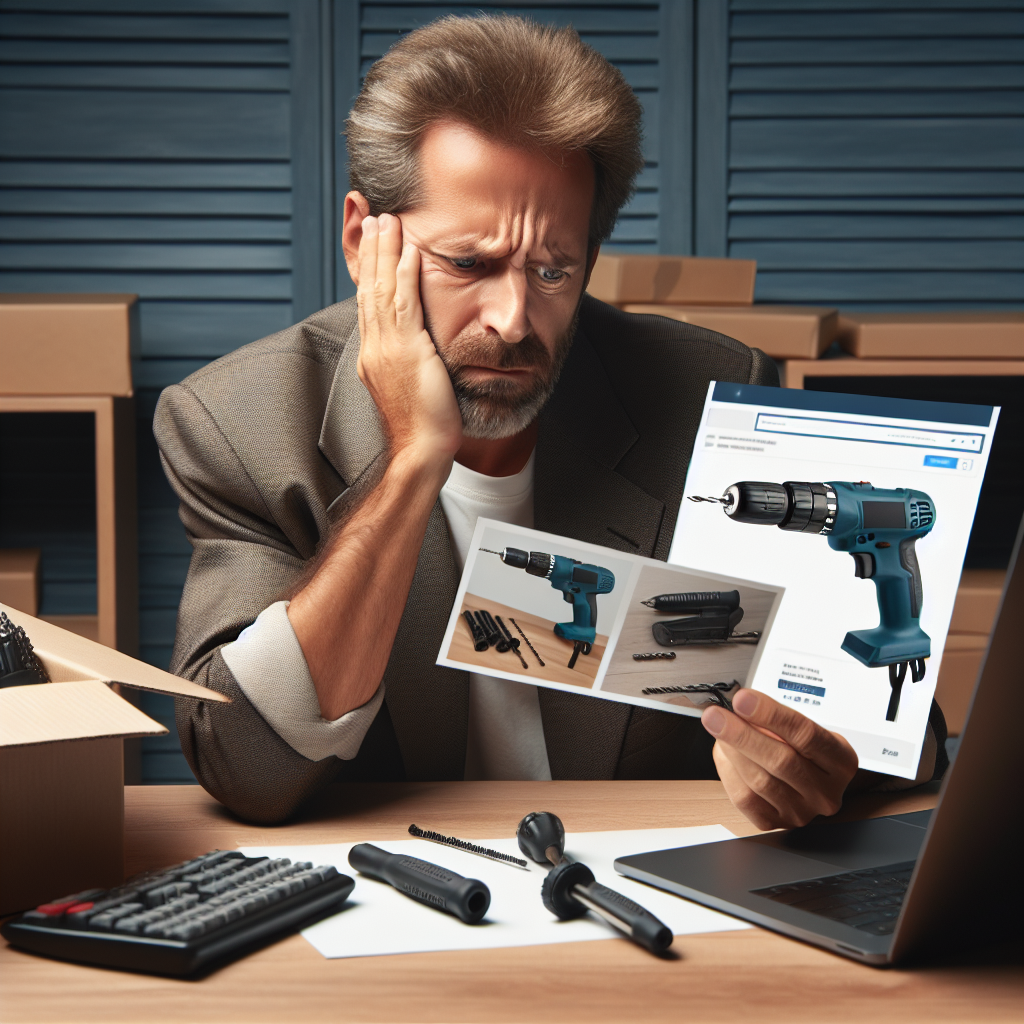 US Man Orders Drill Online, Gets Photo Instead