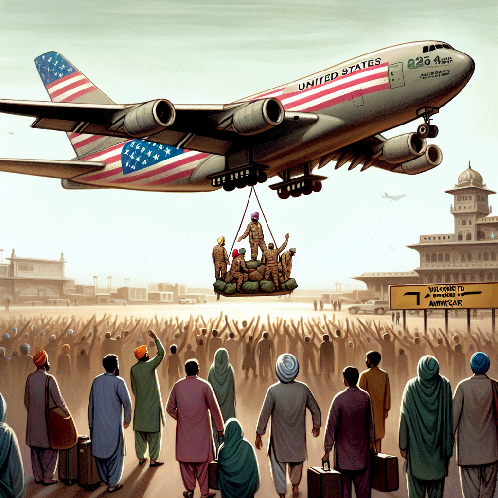 US Military Plane Returns 205 Deported Indians to Amritsar