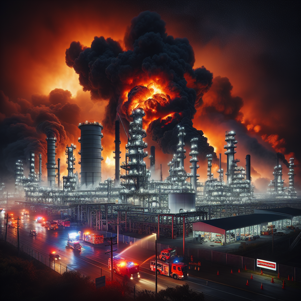 US Refinery Fire Triggers Shelter-in-Place Warning (VIDEOS)