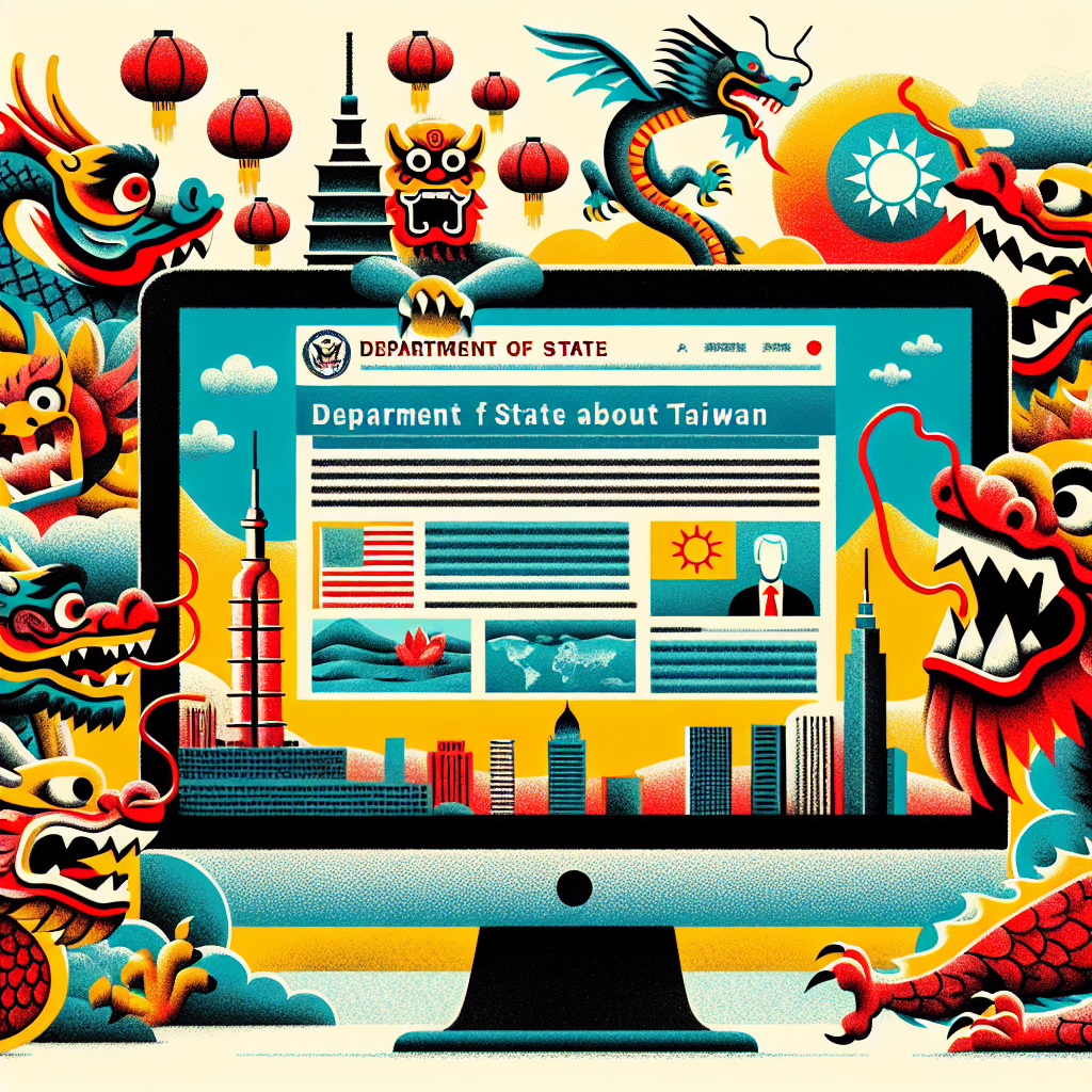 US State Department's Taiwan Web Update Sparks Outrage in China