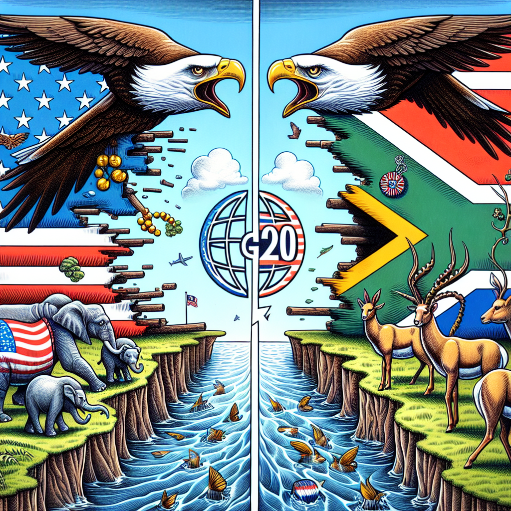 US to Boycott G20 Talks Over South Africa's Alleged Anti-American Stance
