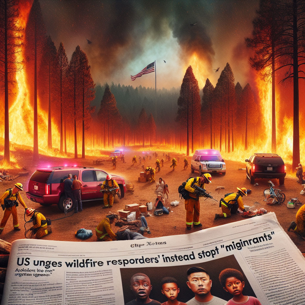 US Urges Wildfire Responders to Use "Aliens" Instead of "Migrants"