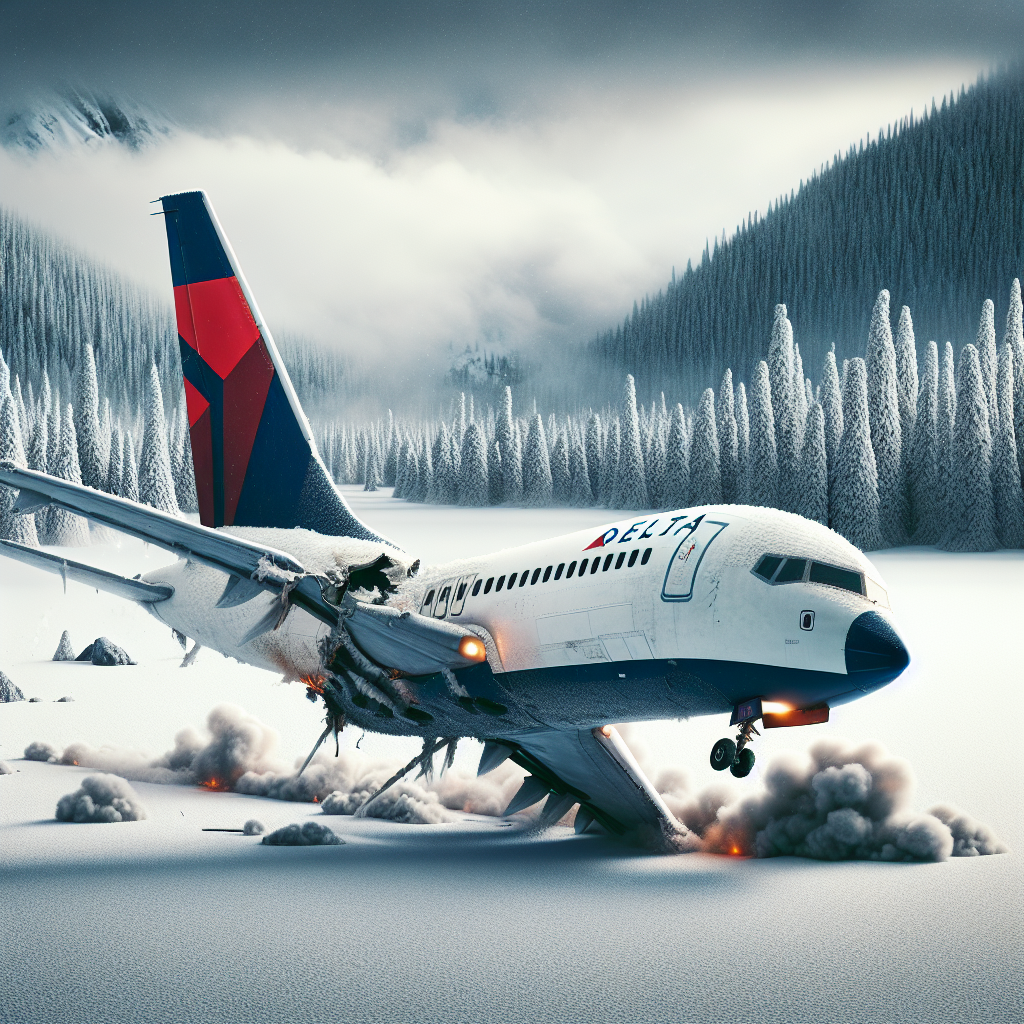 Video Captures Delta Air Lines Plane Crash Landing Upside Down in Canada