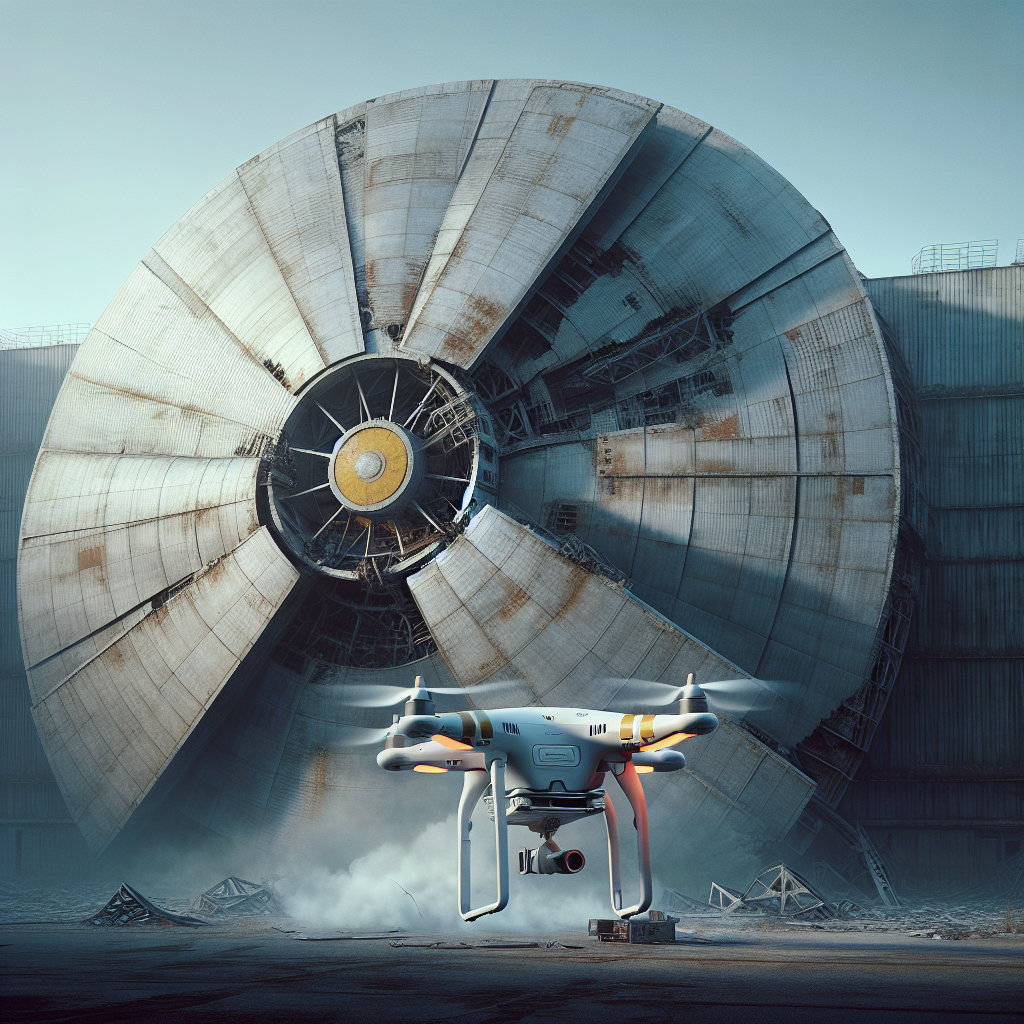Video: Drone Hits Radiation Shield at Chernobyl Nuclear Site in Ukraine