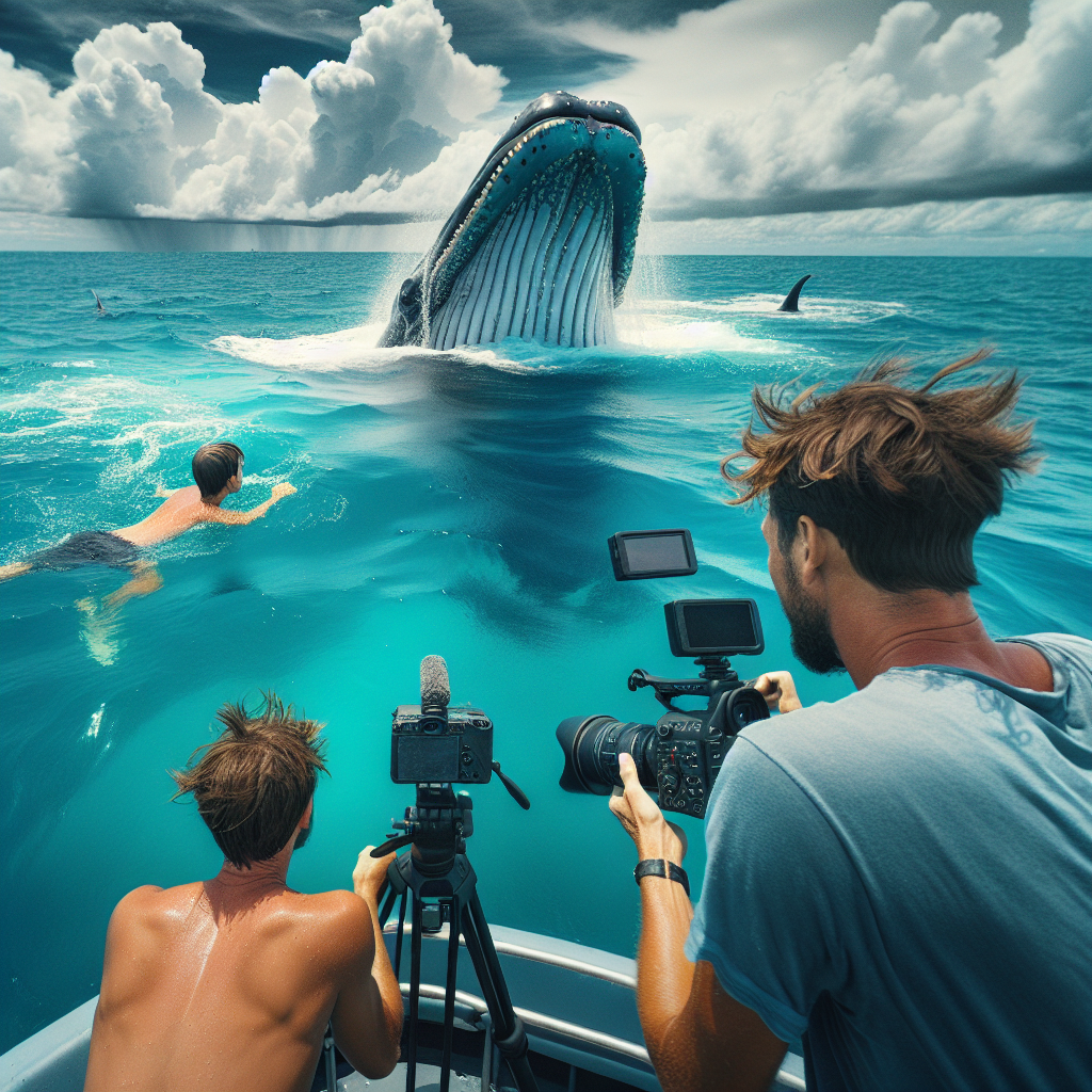 Video: Father Captures Whale Swallowing and Releasing His Son