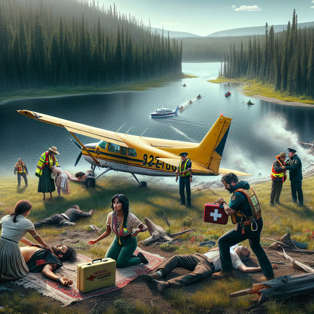 Video: Passenger Captures Dramatic Rescue After Plane Crash-Lands in Canada
