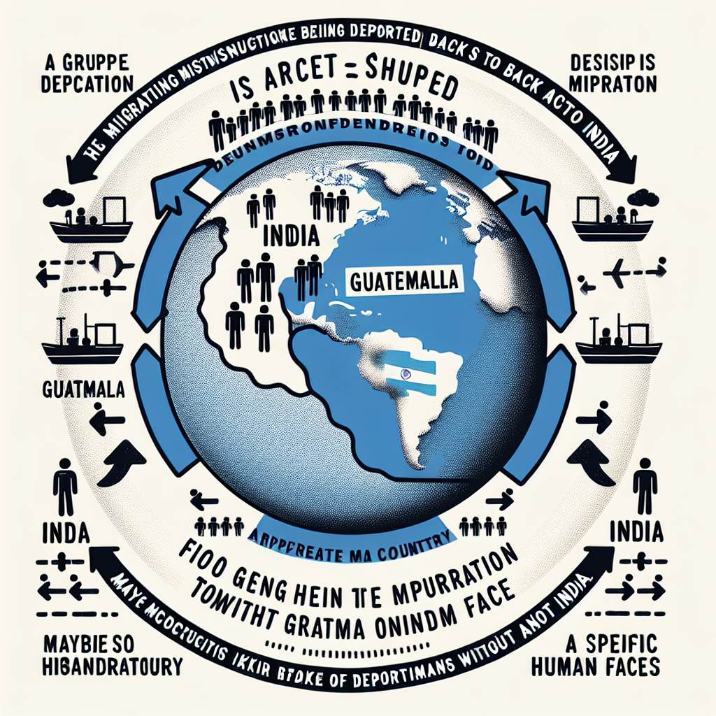 Viral Image Clarifies Migrants' Deportation to Guatemala, Not India