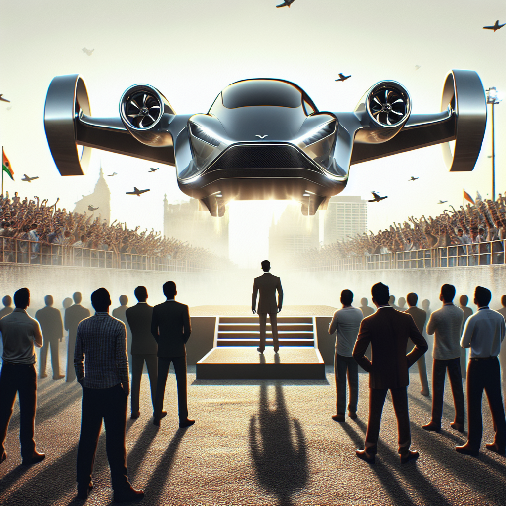 Watch: First Flight of Rs 2.5 Crore Flying Car Unveiled