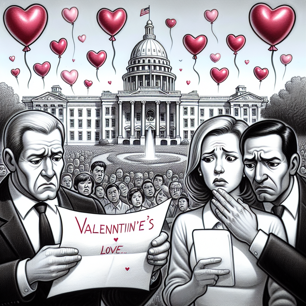 "White House Valentine's Day Message Sparks Controversy Over Migrant Remarks"