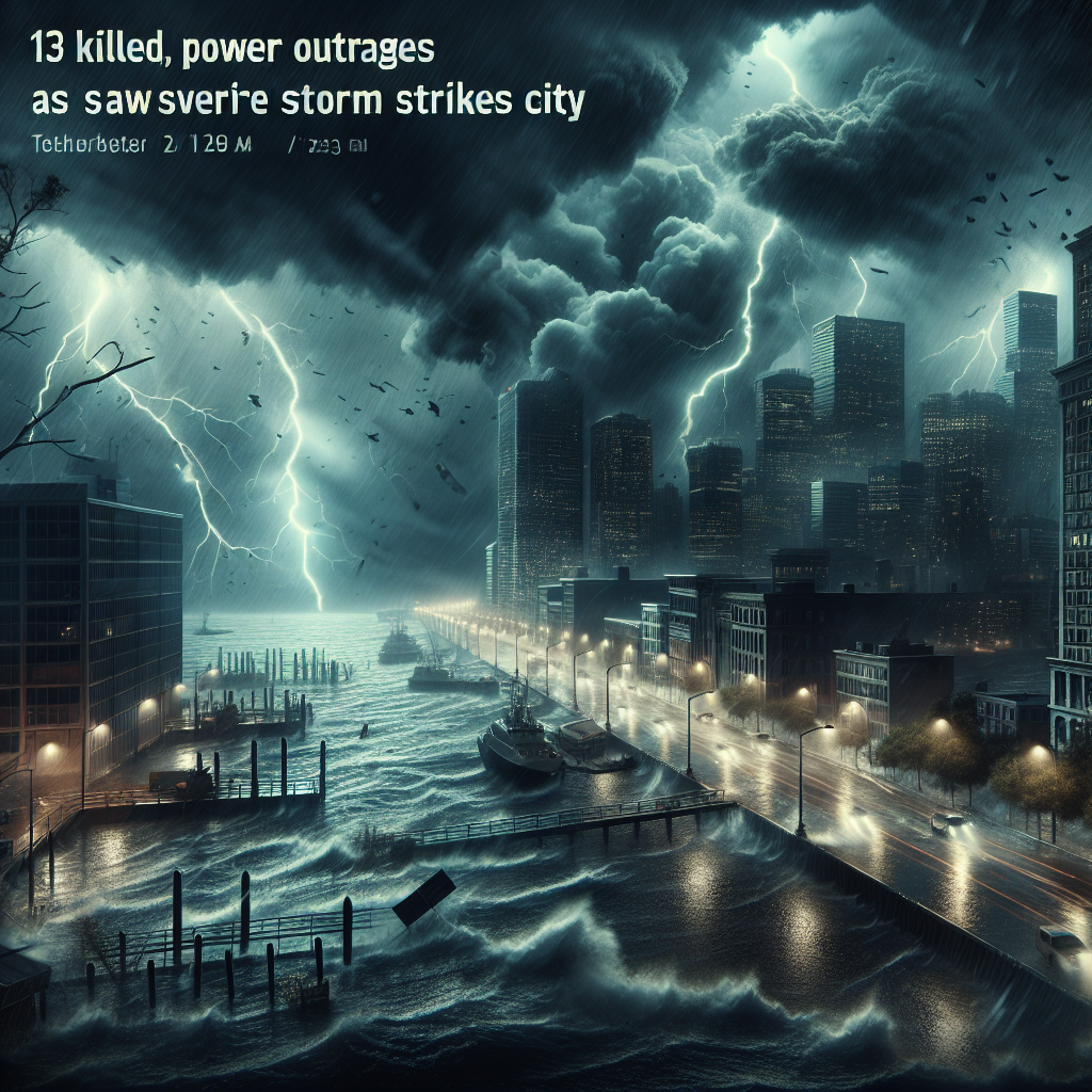 13 Killed, Power Outages as Severe Storm Strikes Argentine Port City
