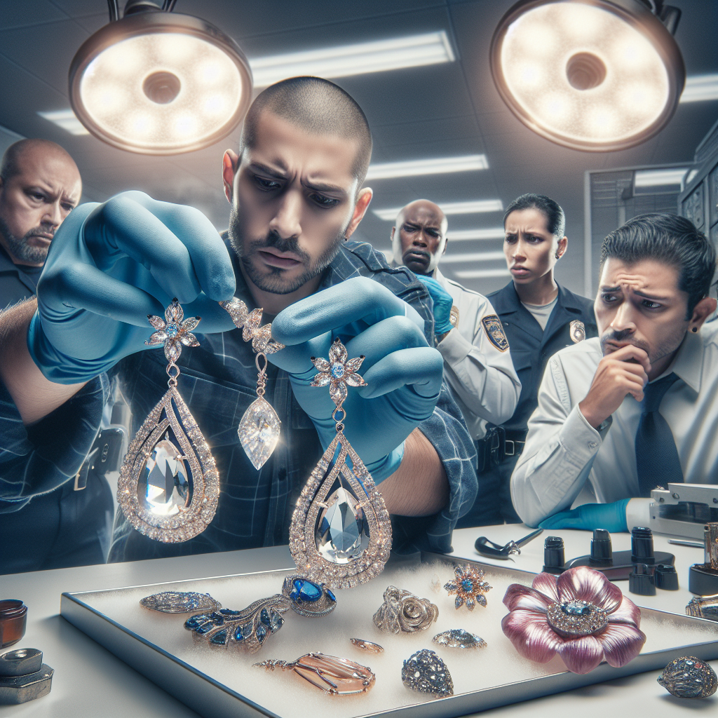$769,500 Earrings Retrieved by US Police After Man Ingests Them