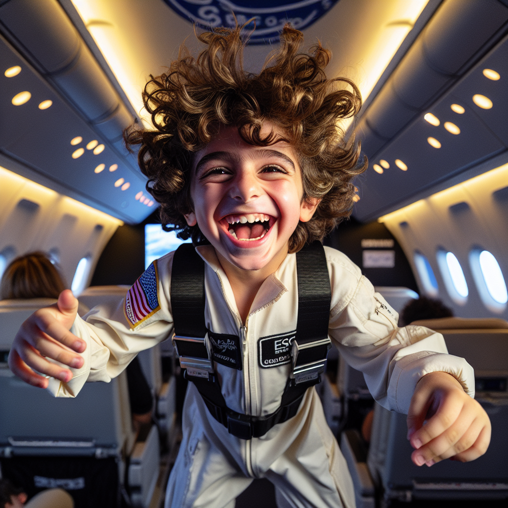 8-Year-Old Boy Sets Record as Youngest to Experience Zero Gravity Flight