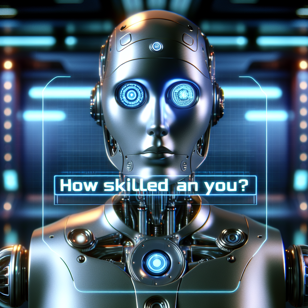 Advanced Robot Issues Ominous Job Alert: "How Skilled Are You?"