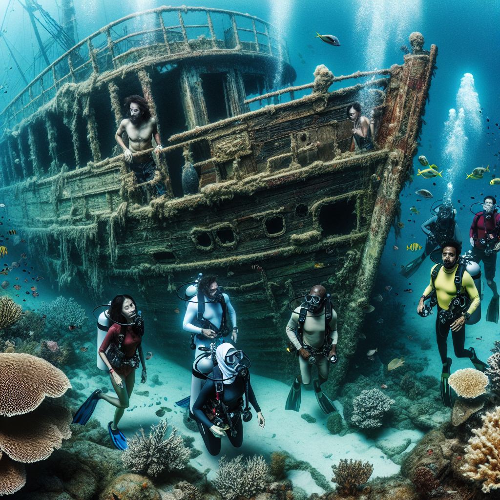 Adventurers Uncover 130-Year-Old Sunken Cargo Ship Wreckage