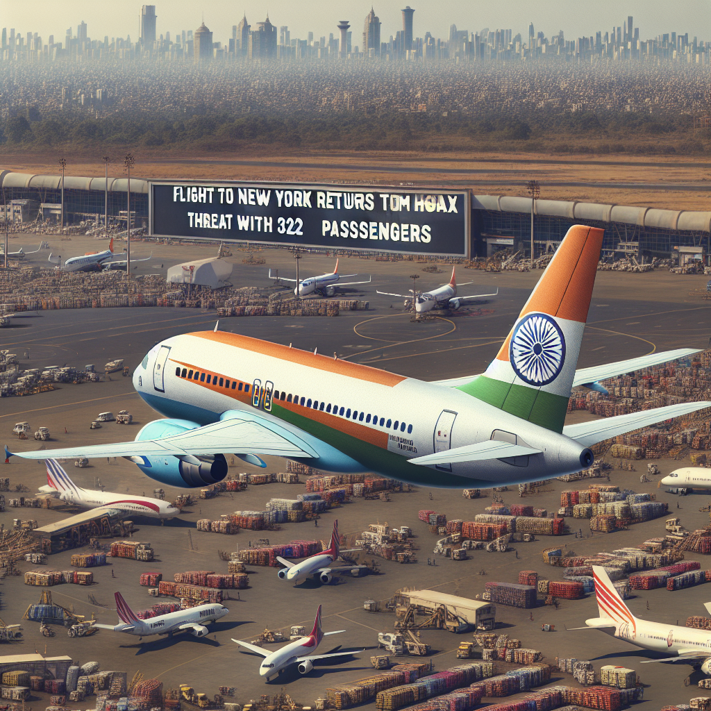 Air India Flight from Mumbai to New York Returns Due to Hoax Threat with 322 Passengers