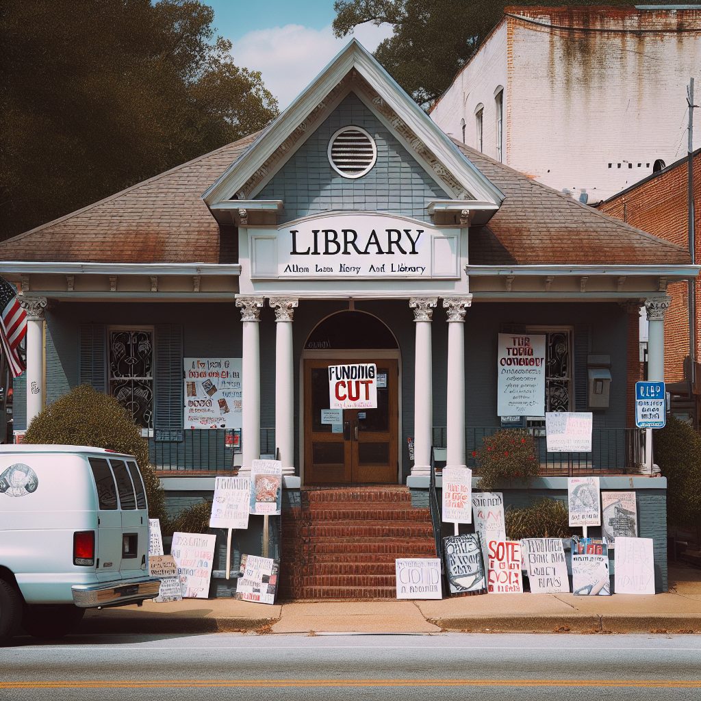 Alabama Board Cuts Funding to Local Library Amid Controversy Over Book Content