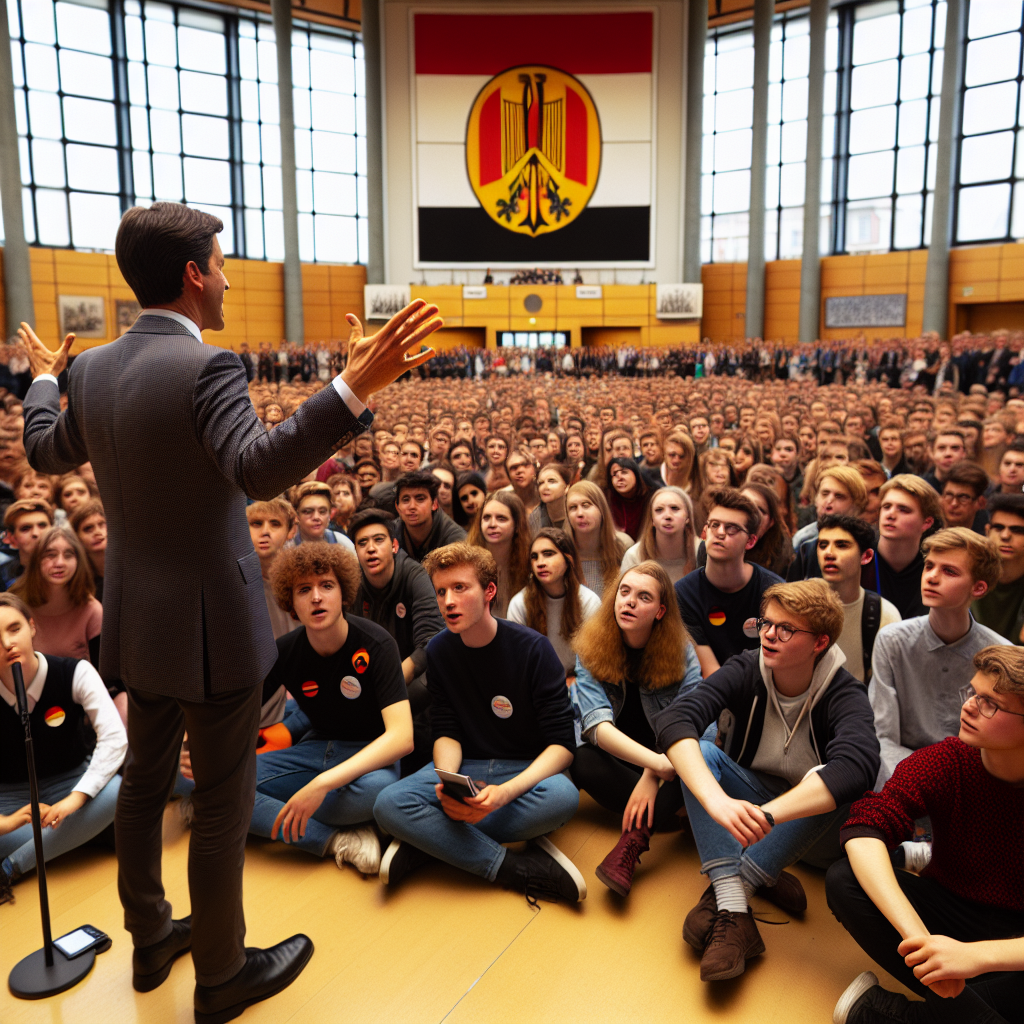 'Amplifying Youth Voices: Leftist Leader Reichinnek Engages Young Germans'