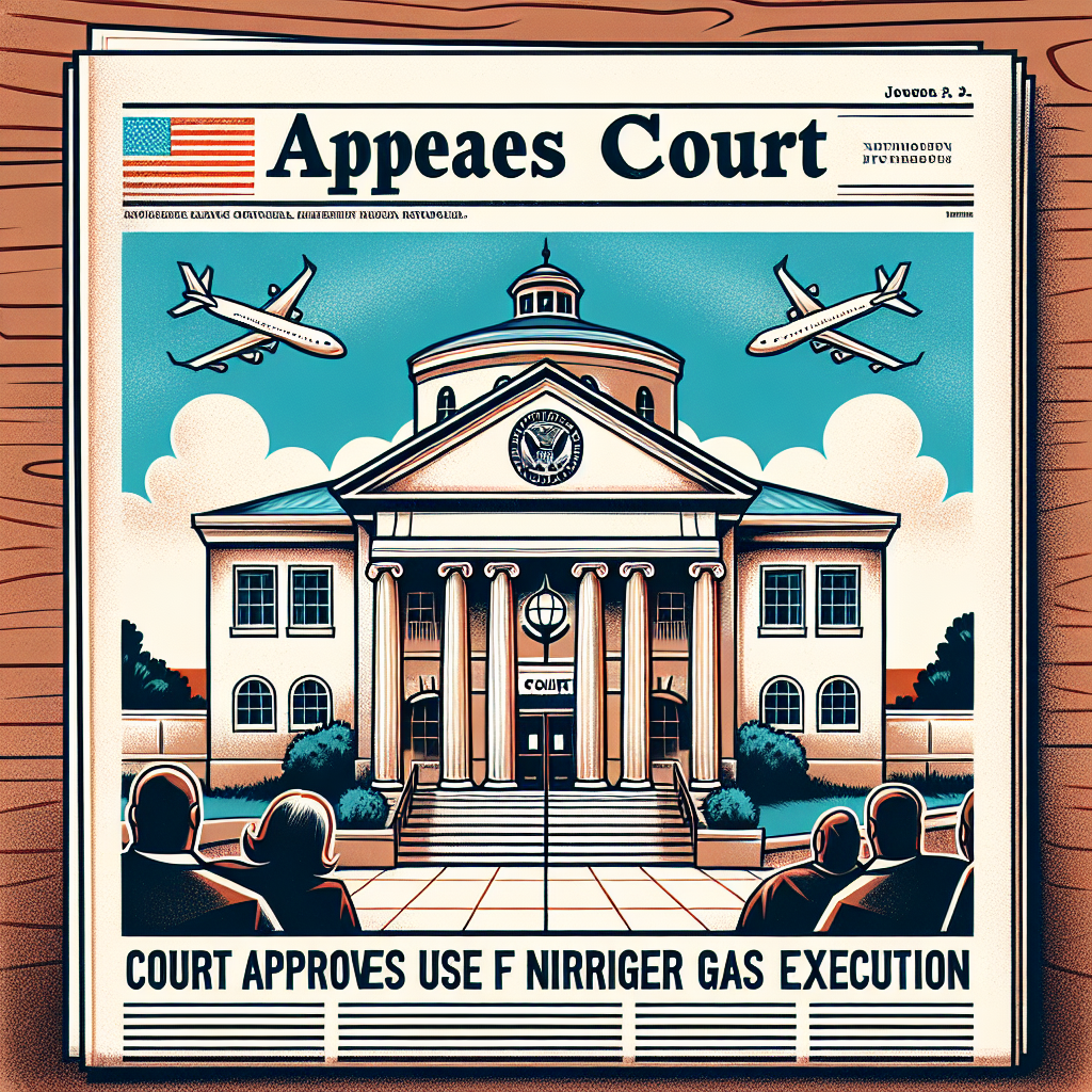 Appeals Court Approves Louisiana's First Nitrogen Gas Execution for Next Week