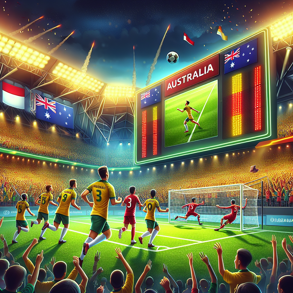 Australia Dominates Indonesia in AFC World Cup Qualifiers