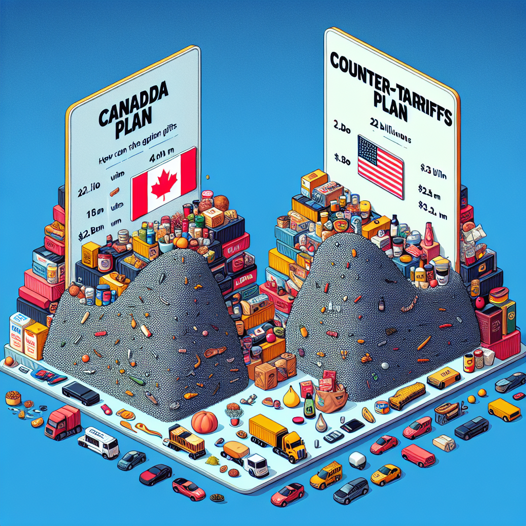 Canada Plans $22 Billion in Counter-Tariffs on US Goods