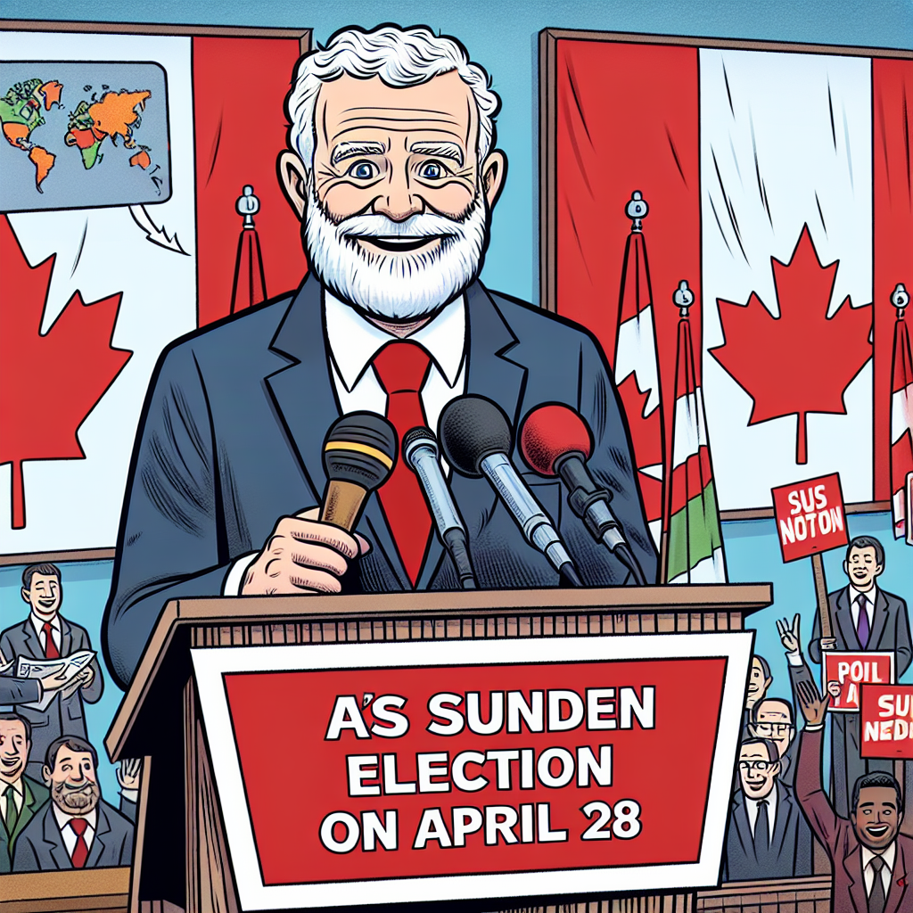 Canada's PM Mark Carney Calls for Snap Election on April 28