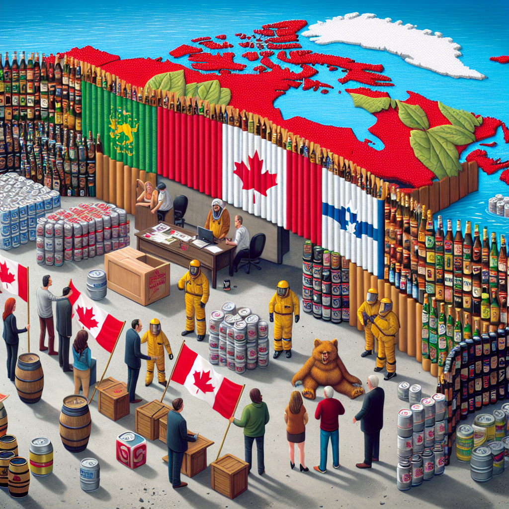 Canadian Provinces Retaliate with Ban on US Alcohol Over Trump Tariffs