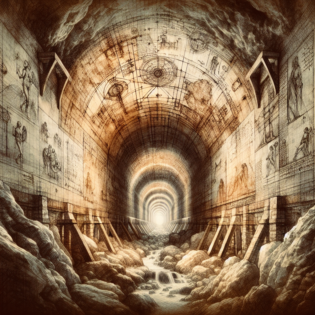 Centuries-Old Leonardo da Vinci Tunnels Unearthed in Remarkable Discovery