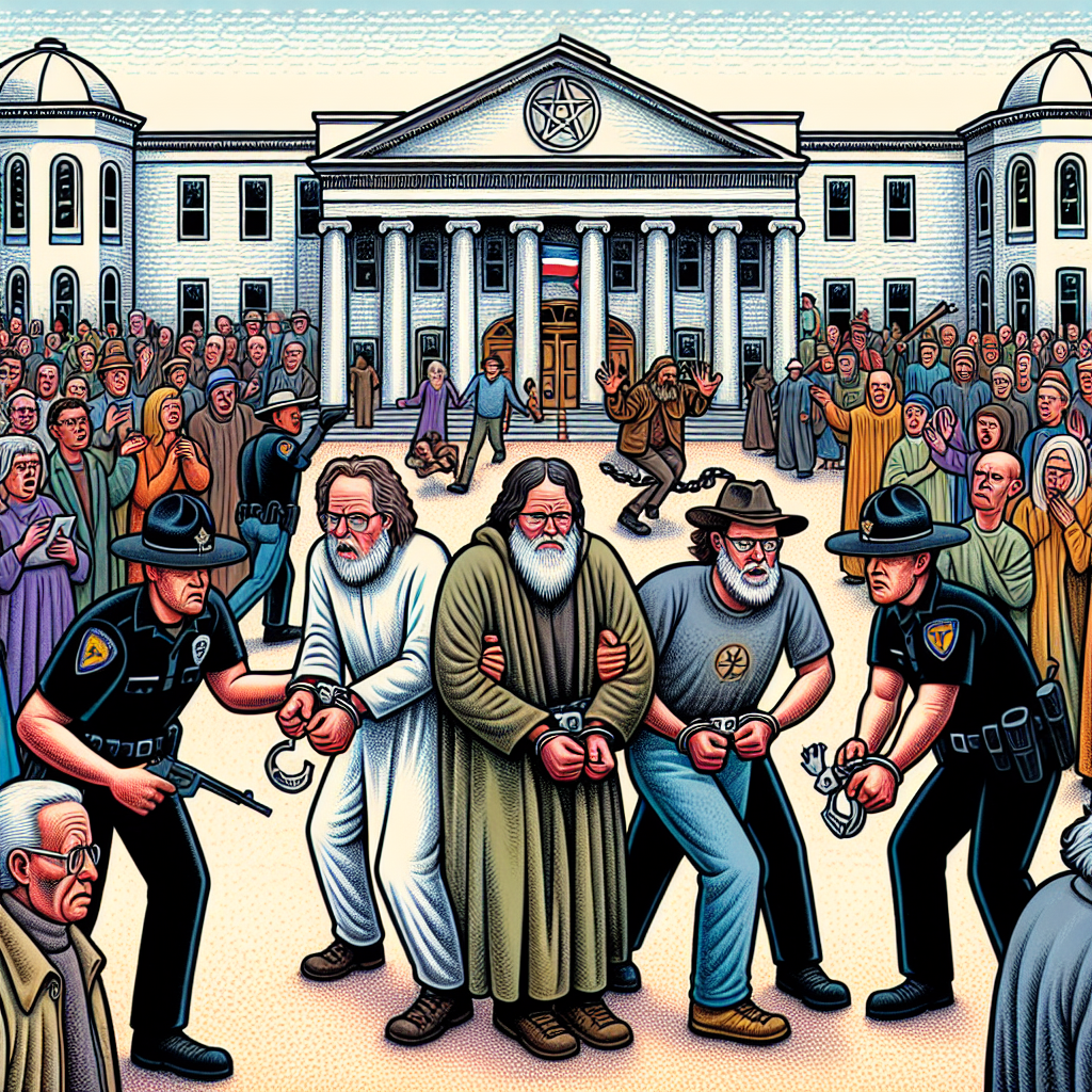 Chaos Erupts and 4 Arrested as Satanist Leader Tries to Host Black Mass at Kansas Statehouse