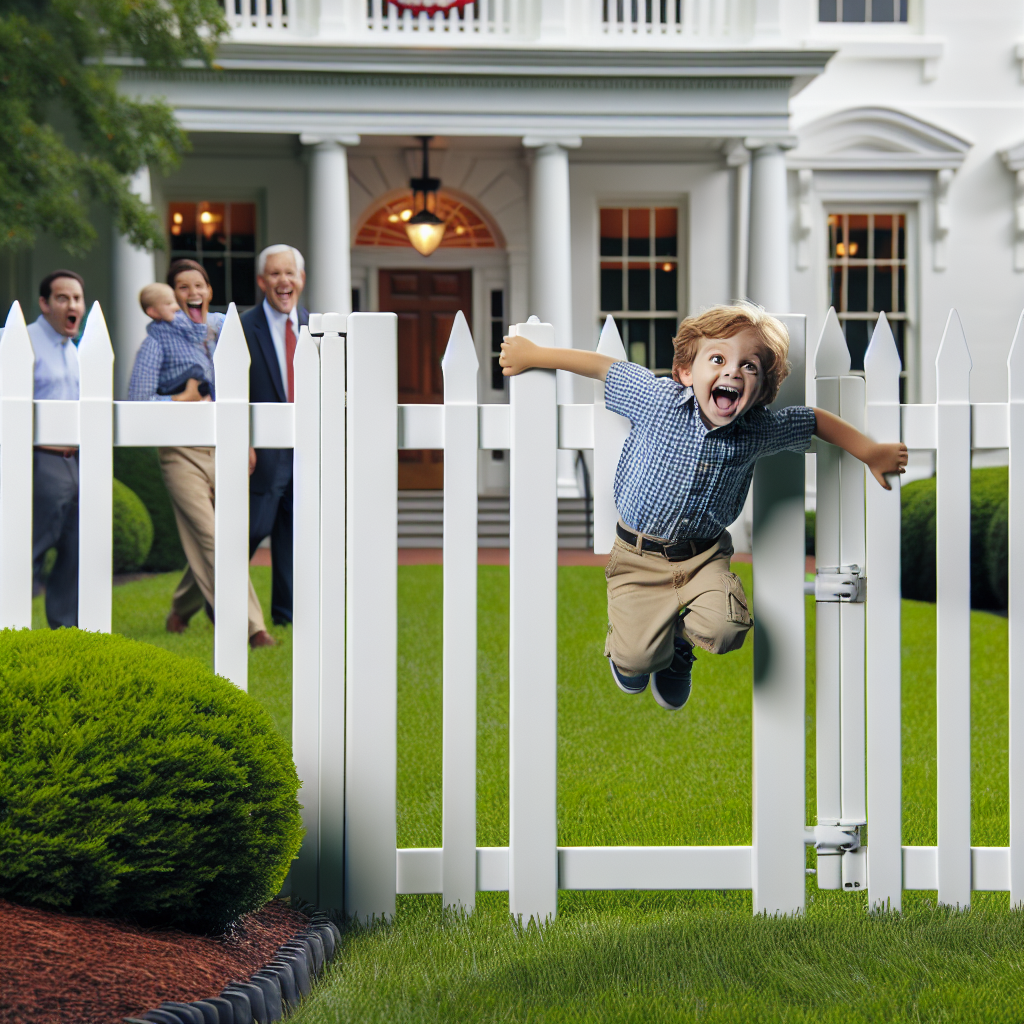 "Child Slips Through White House Fence in Viral Video"
