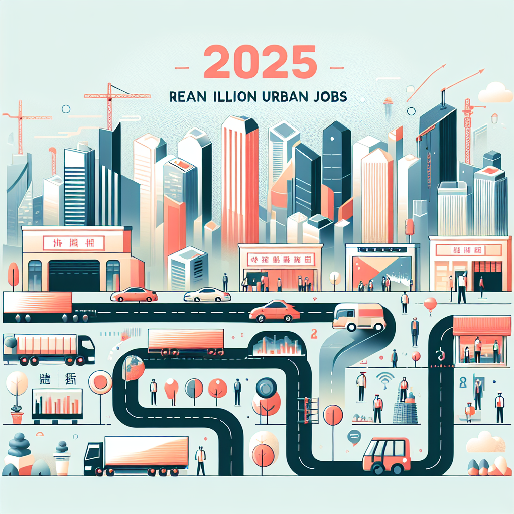 China Targets 12 Million New Urban Jobs by 2025: Official Report