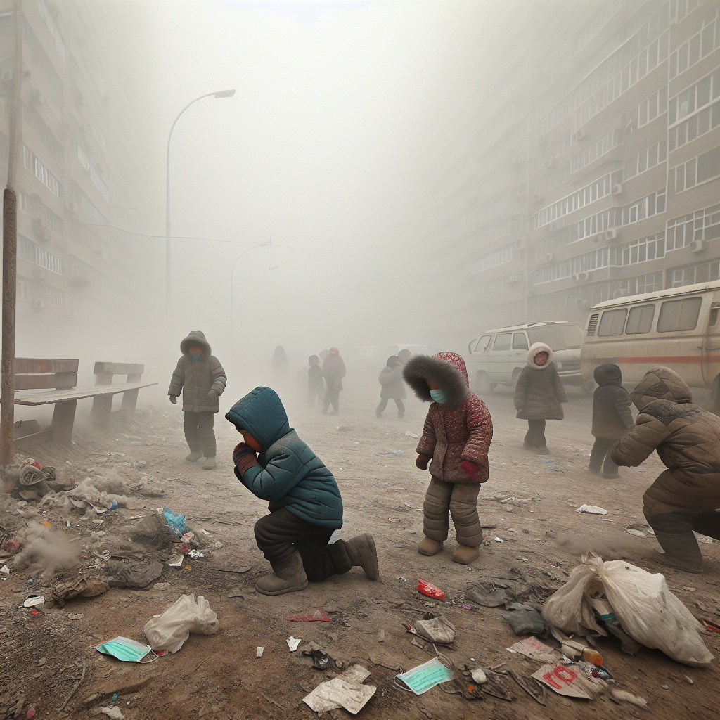 "Choking on Smog: Mongolia's Children Struggle with Toxic Air Pollution"