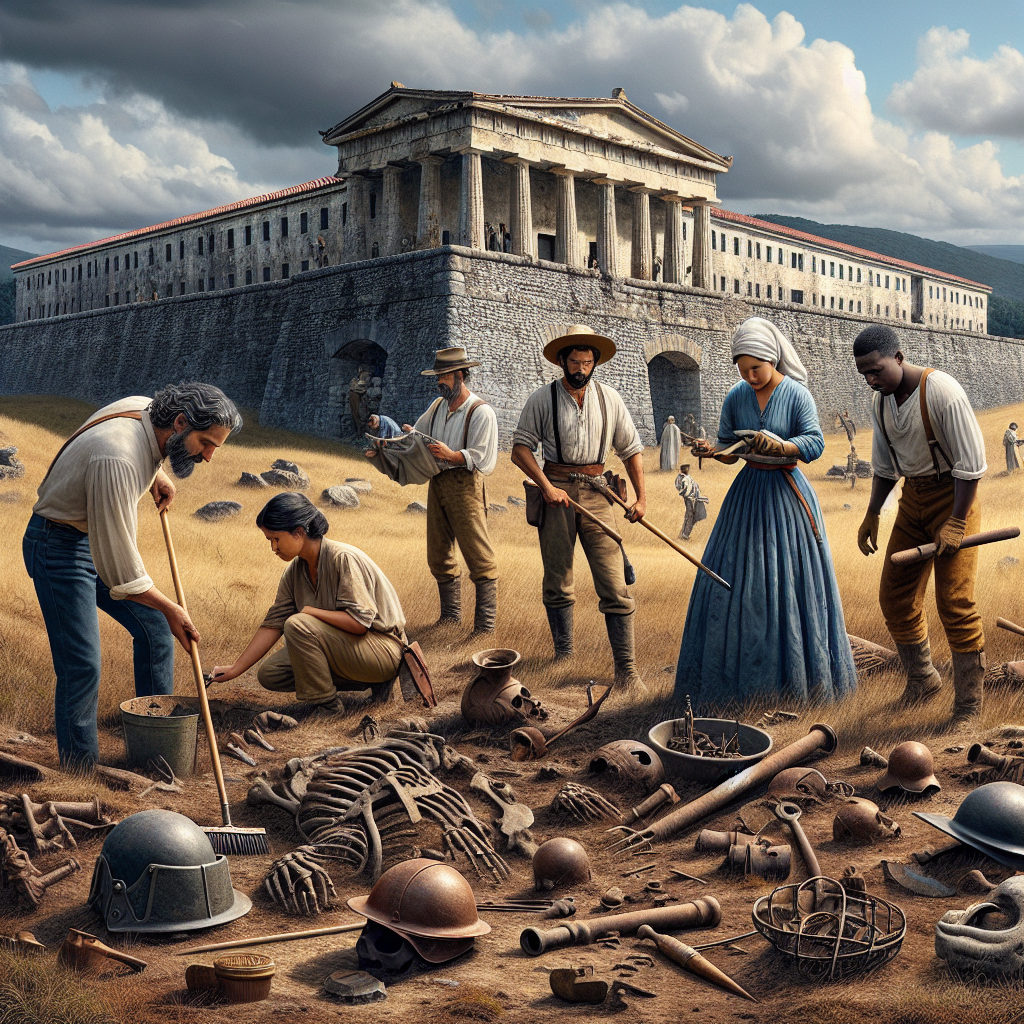 Civil War-Era Artifacts Unearthed Near Infamous Greek Prison
