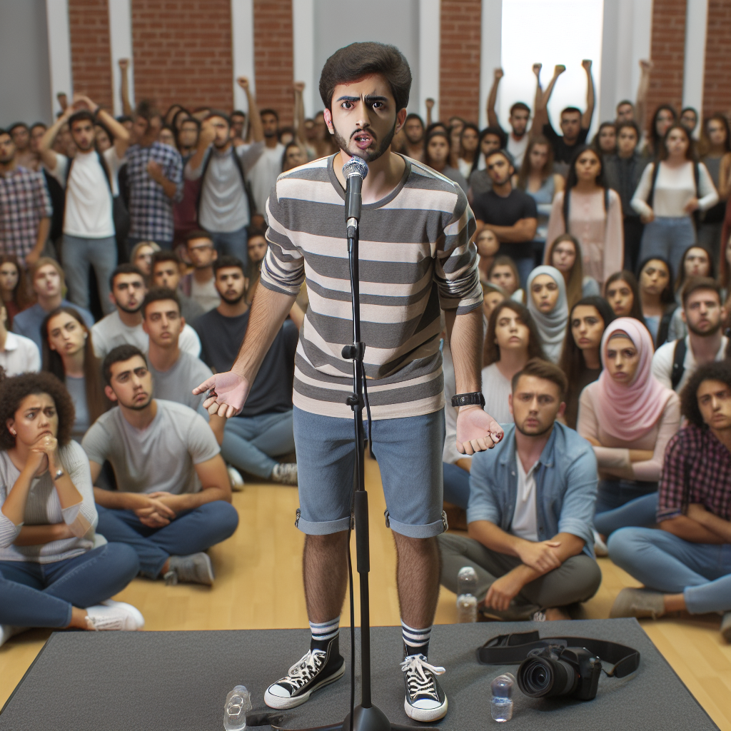 Columbia Student Mahmoud Khalil Condemns Arrest in the US