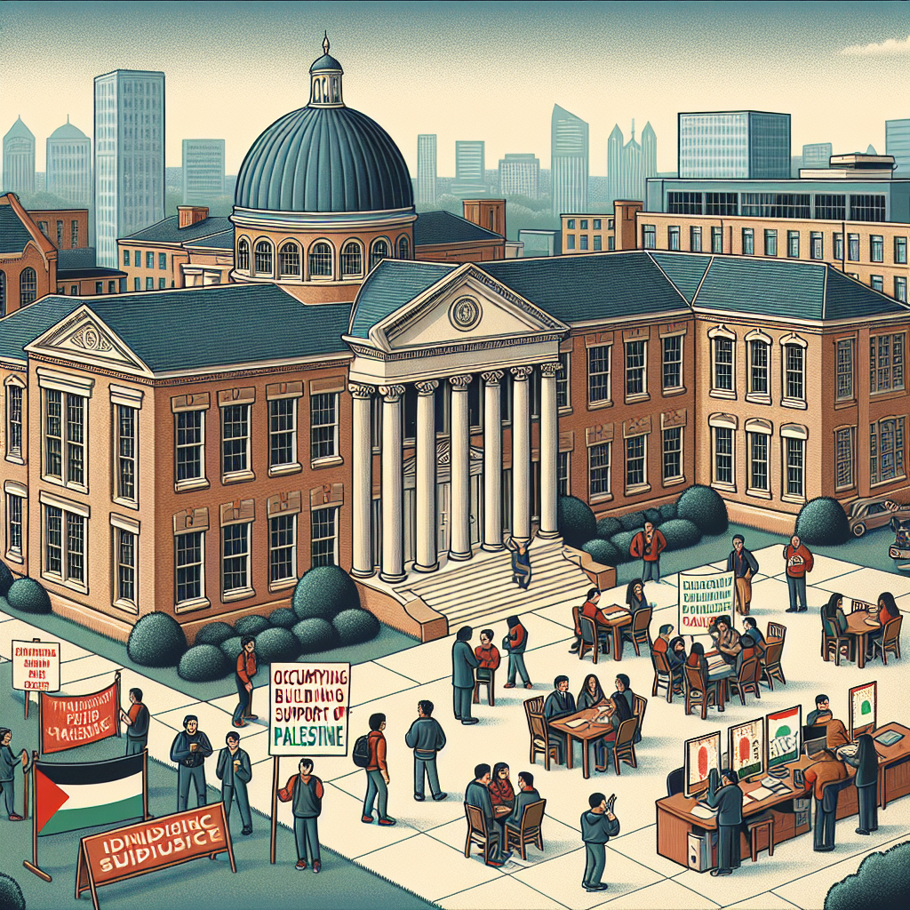 Columbia University Disciplines Pro-Palestine Students for Building Occupation