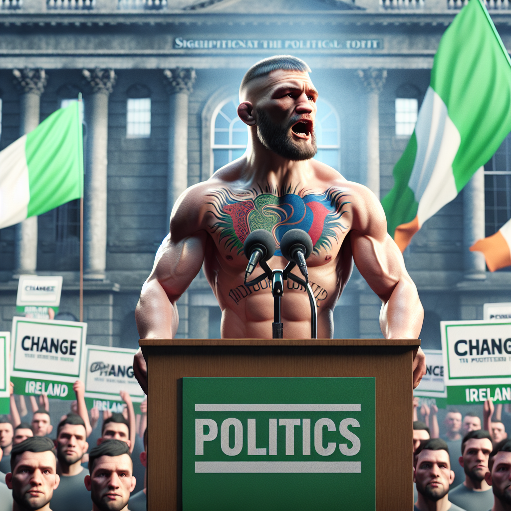 Conor McGregor Announces Ambition to Run for Irish Presidency