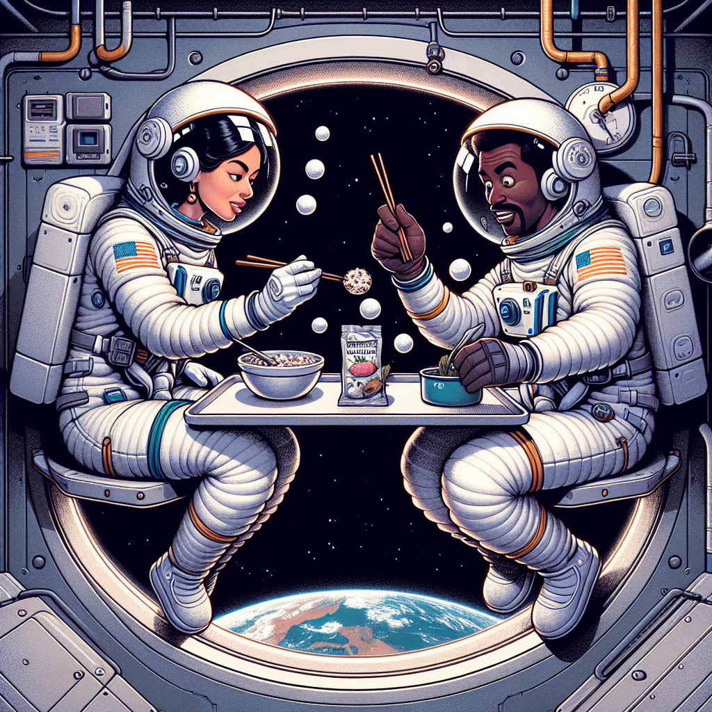 Culinary Adventures of Sunita Williams and Butch Wilmore in Space