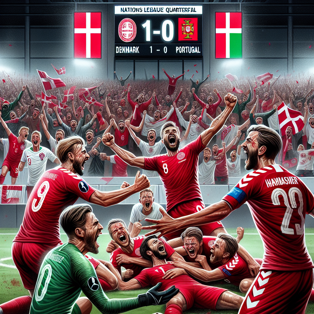 Denmark Triumphs Over Portugal 1-0 in Nations League Quarterfinal First Leg