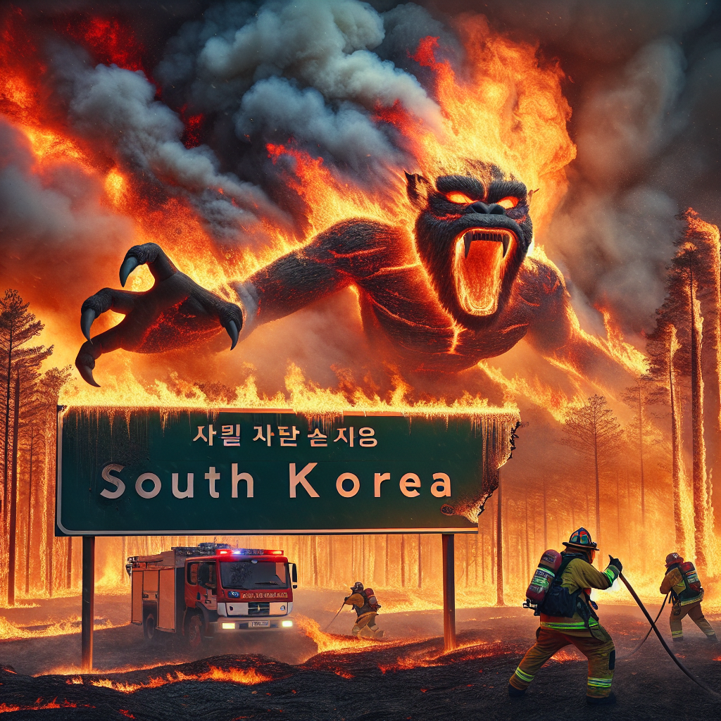 Devastating Wildfires Ravage South Korea